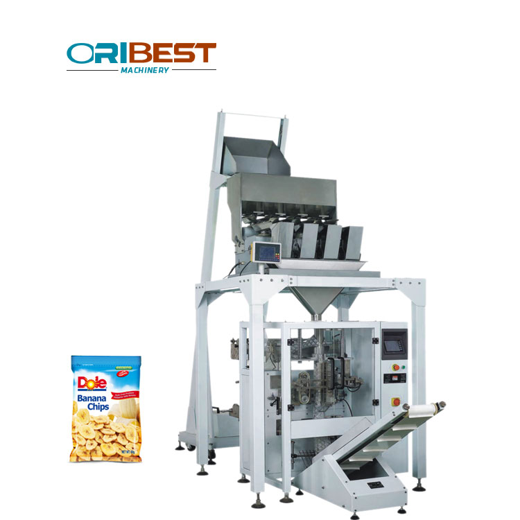 Good Feedback dog masala dry food granule chemical packing machine with four-head electronic scale Oribest